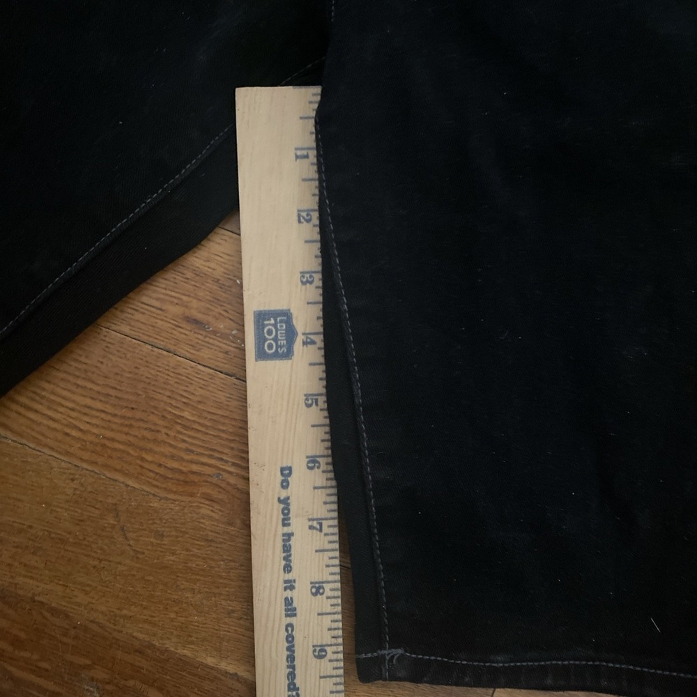 True Religion Ricky Relaxed Straight Flap Shorts Black Cotton Blend Men's 30 - Picture 11 of 13